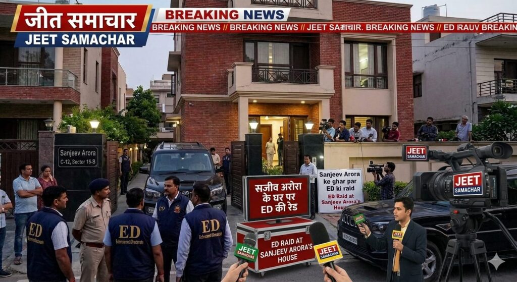 "जीत समाचार" विशेष: संजीव अरोड़ा पर ED का शिकंजा, विपक्ष का तीखा हमला और 'आप' की घेराबंदी