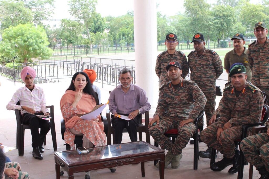 ADC ने 30 जुलाई से होने वाली अग्निवीर रैली के इंतज़ामों का रिव्यू किया