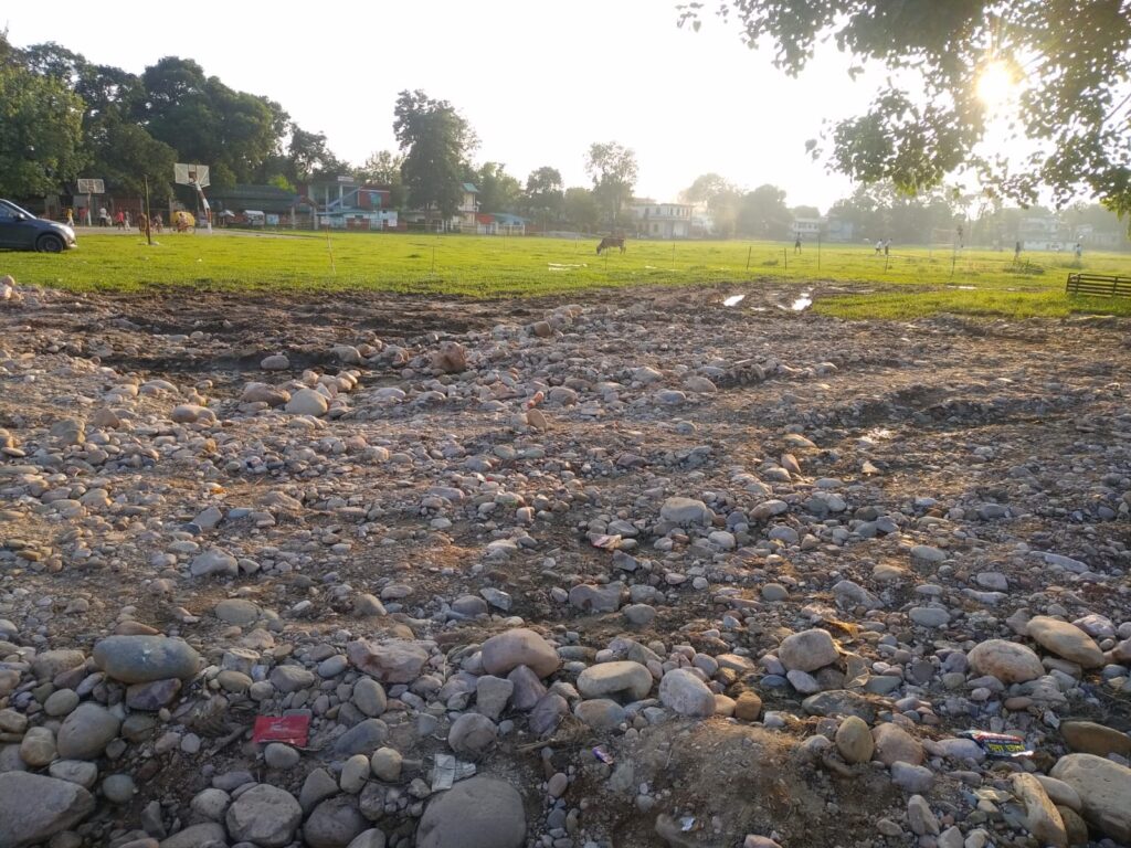 ऐतिहासिक चौगान को बचाने के लिए आमरण अनशन की चेतावनी, काली दास बोले—'जनता पर तुगलकी फरमान नहीं चलेगा'